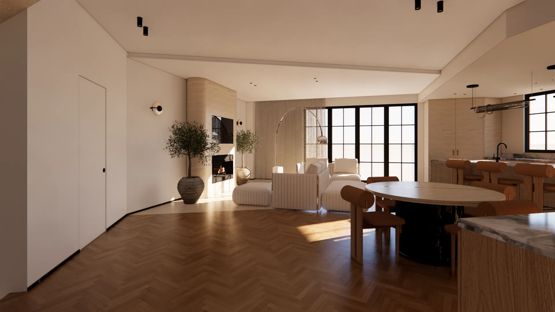 Interior of a Brujus residence