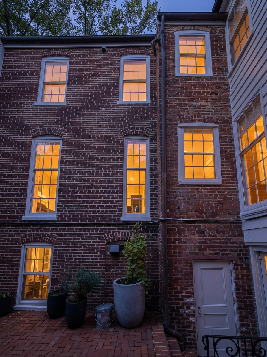 Exterior facade restoration · Georgetown